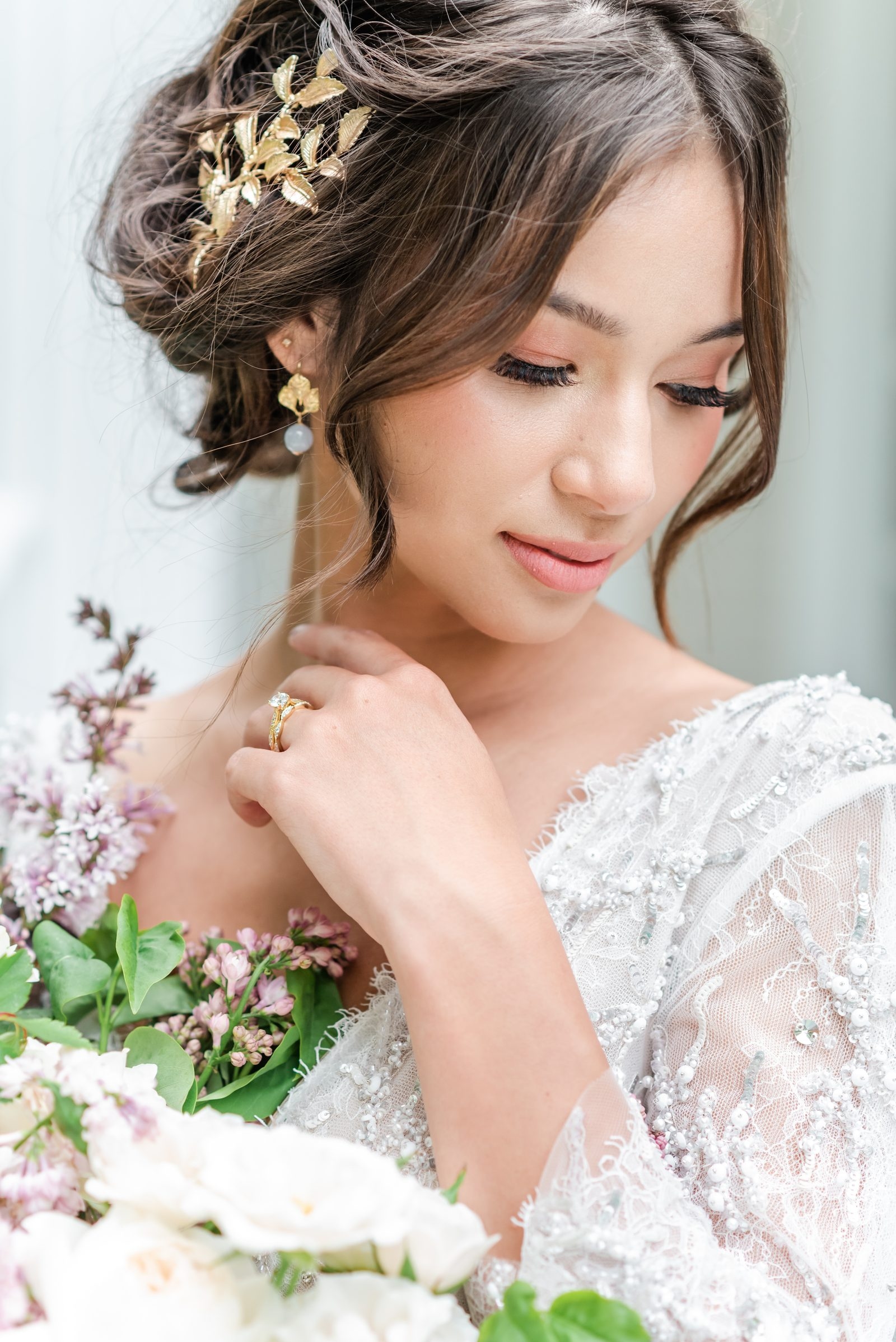 Golden Thistle Design wedding floral 04